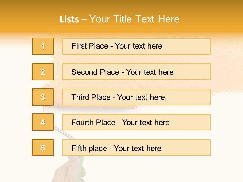 Room Concept Isolated PowerPoint Template