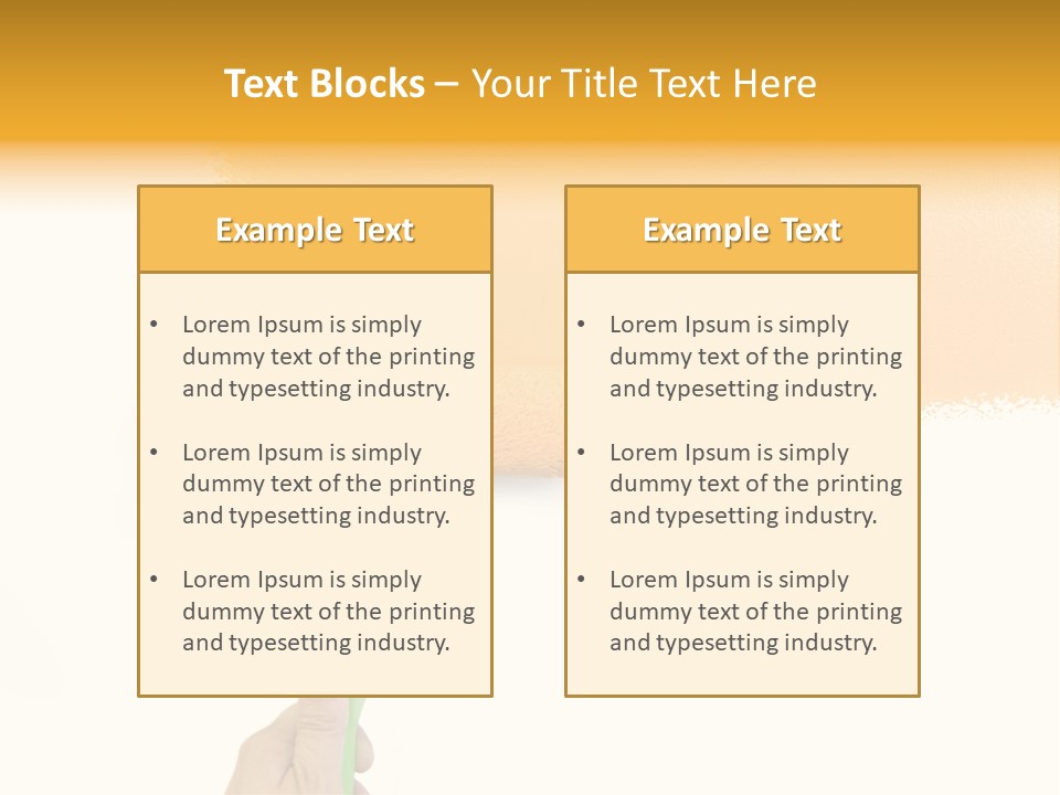 Room Concept Isolated PowerPoint Template