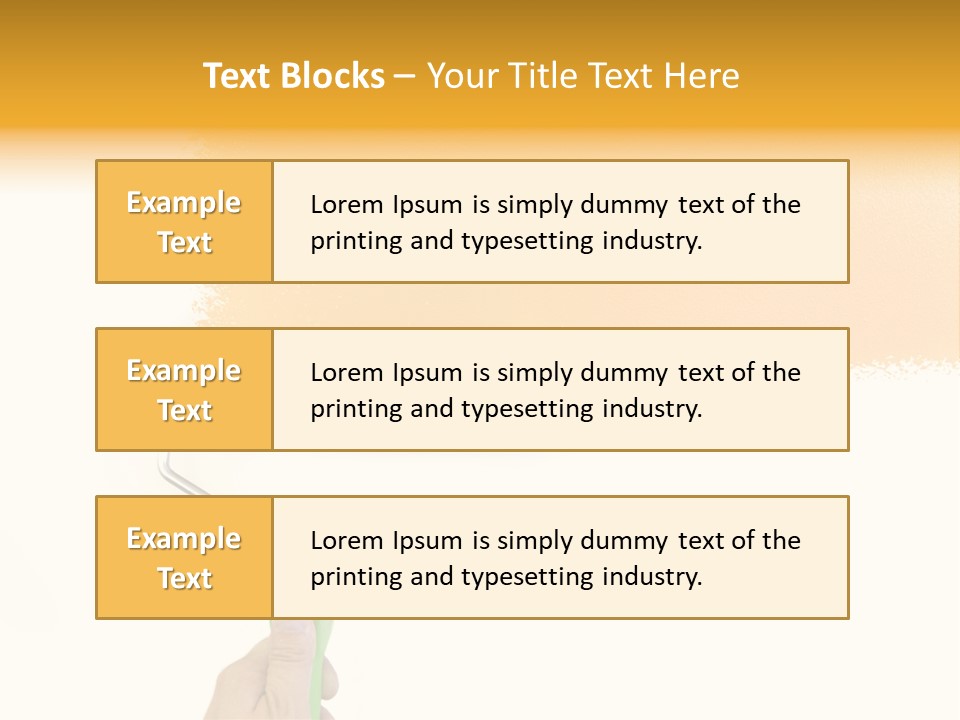 Room Concept Isolated PowerPoint Template