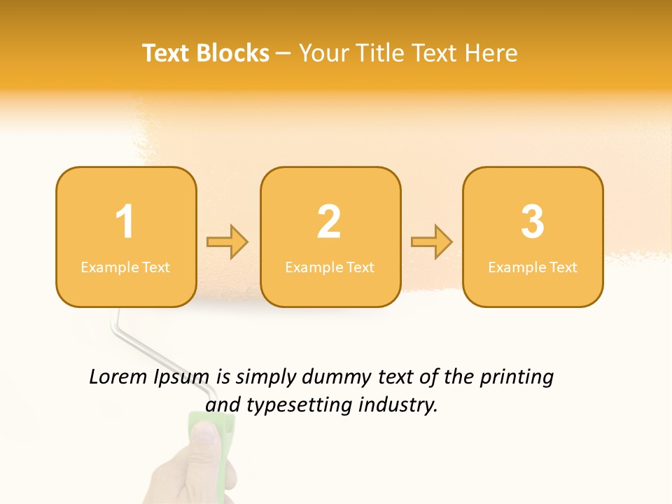 Room Concept Isolated PowerPoint Template