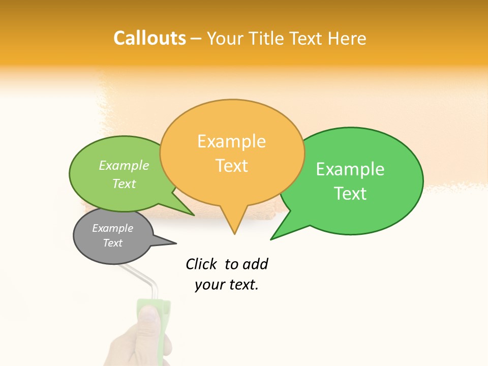 Room Concept Isolated PowerPoint Template