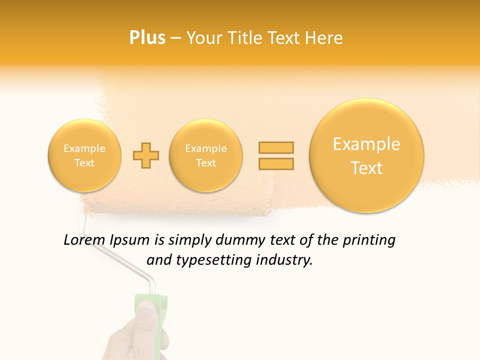 Room Concept Isolated PowerPoint Template