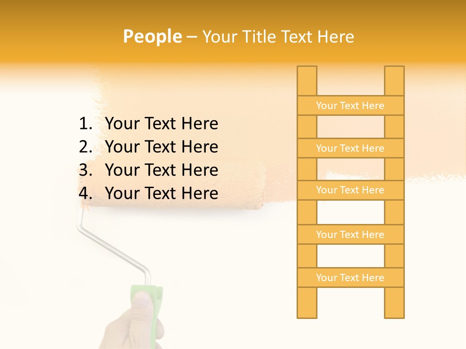 Room Concept Isolated PowerPoint Template