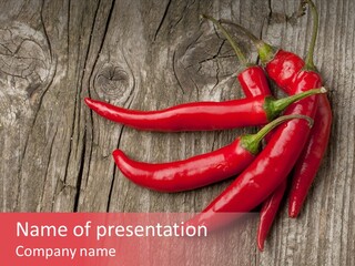 Hot Side Chilli PowerPoint Template
