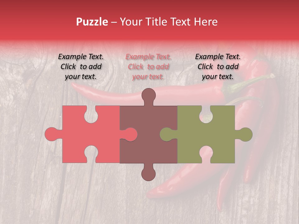Hot Side Chilli PowerPoint Template