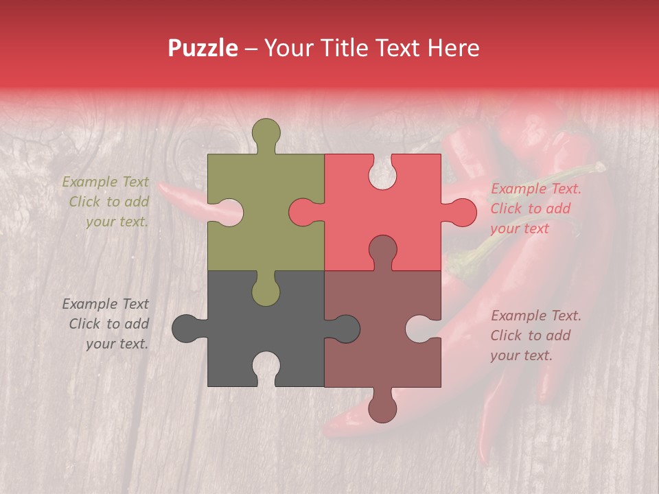 Hot Side Chilli PowerPoint Template