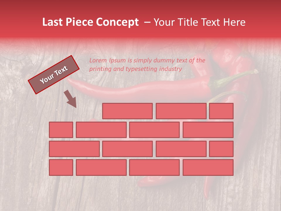 Hot Side Chilli PowerPoint Template