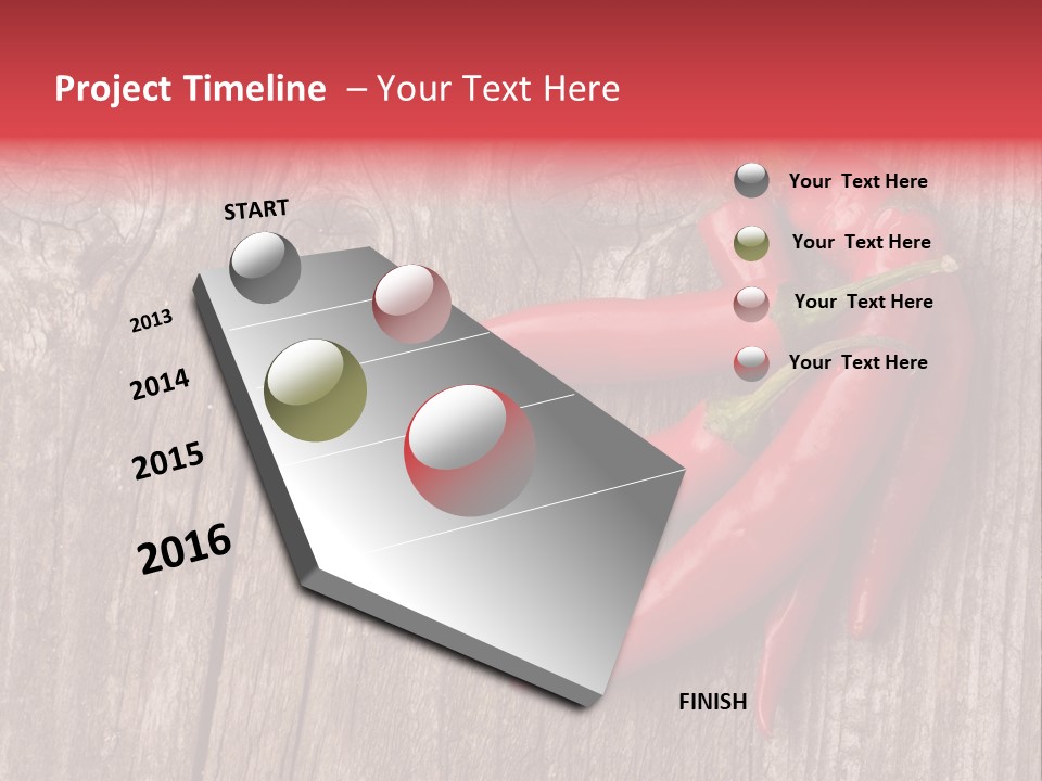 Hot Side Chilli PowerPoint Template