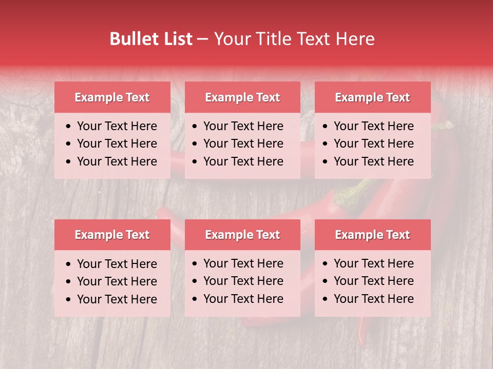 Hot Side Chilli PowerPoint Template