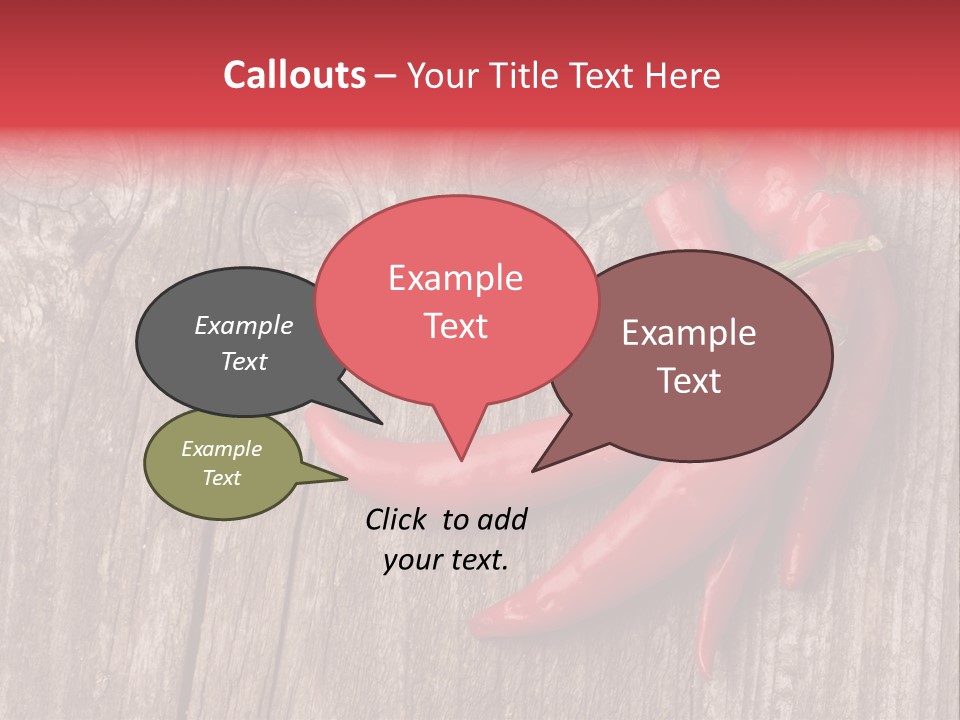 Hot Side Chilli PowerPoint Template