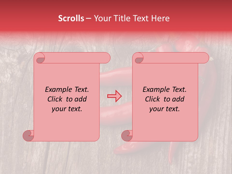 Hot Side Chilli PowerPoint Template
