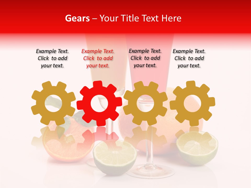 Feed Grocery Vegetative PowerPoint Template