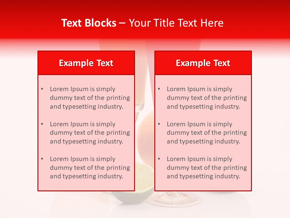 Feed Grocery Vegetative PowerPoint Template