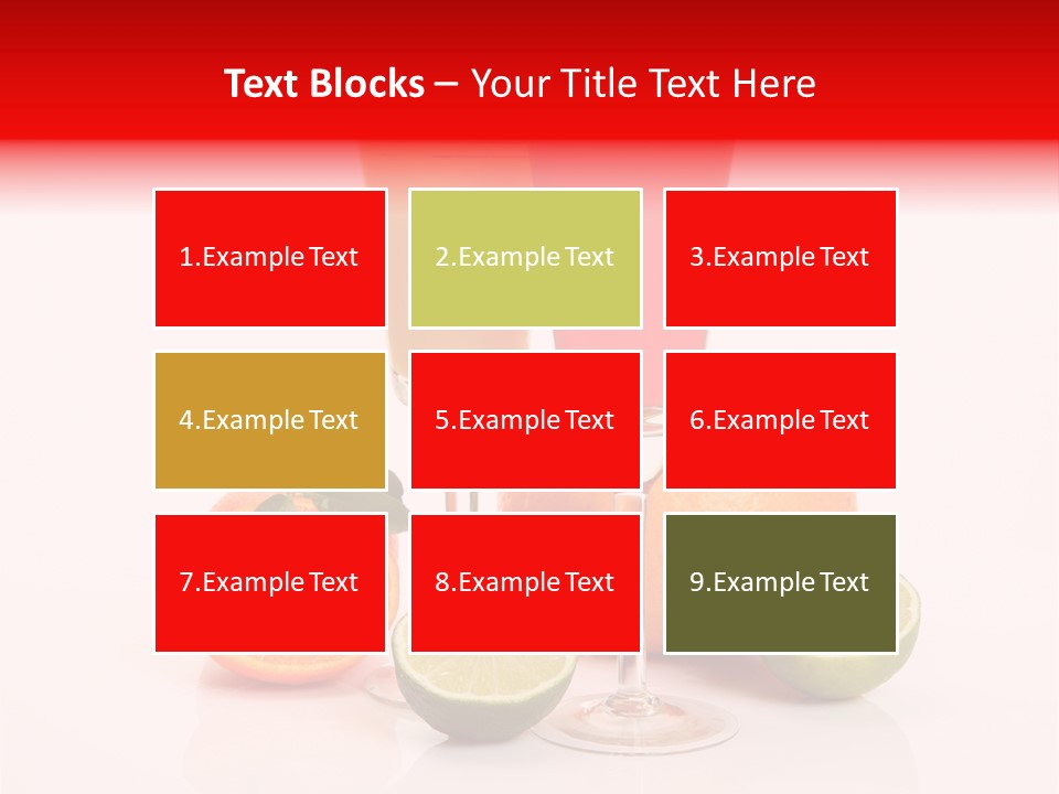 Feed Grocery Vegetative PowerPoint Template