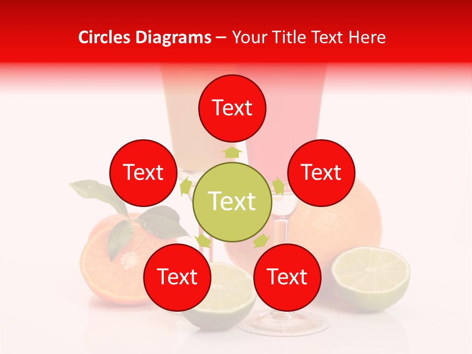 Feed Grocery Vegetative PowerPoint Template