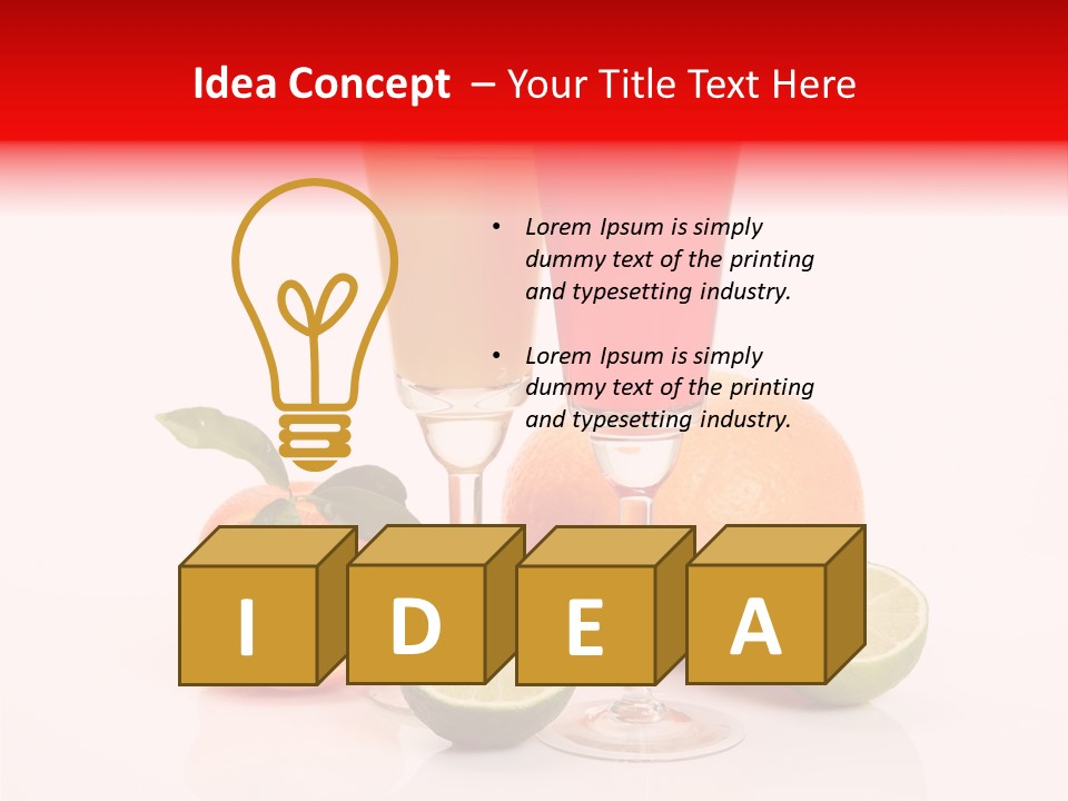 Feed Grocery Vegetative PowerPoint Template