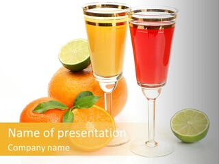 Glass White Liquid PowerPoint Template