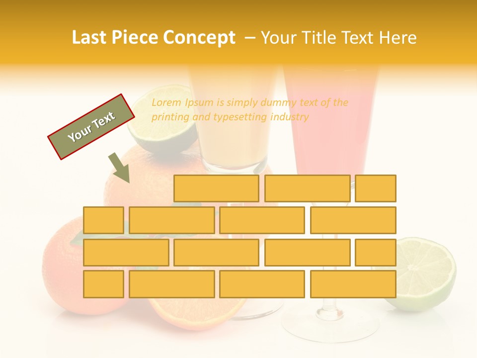 Glass White Liquid PowerPoint Template