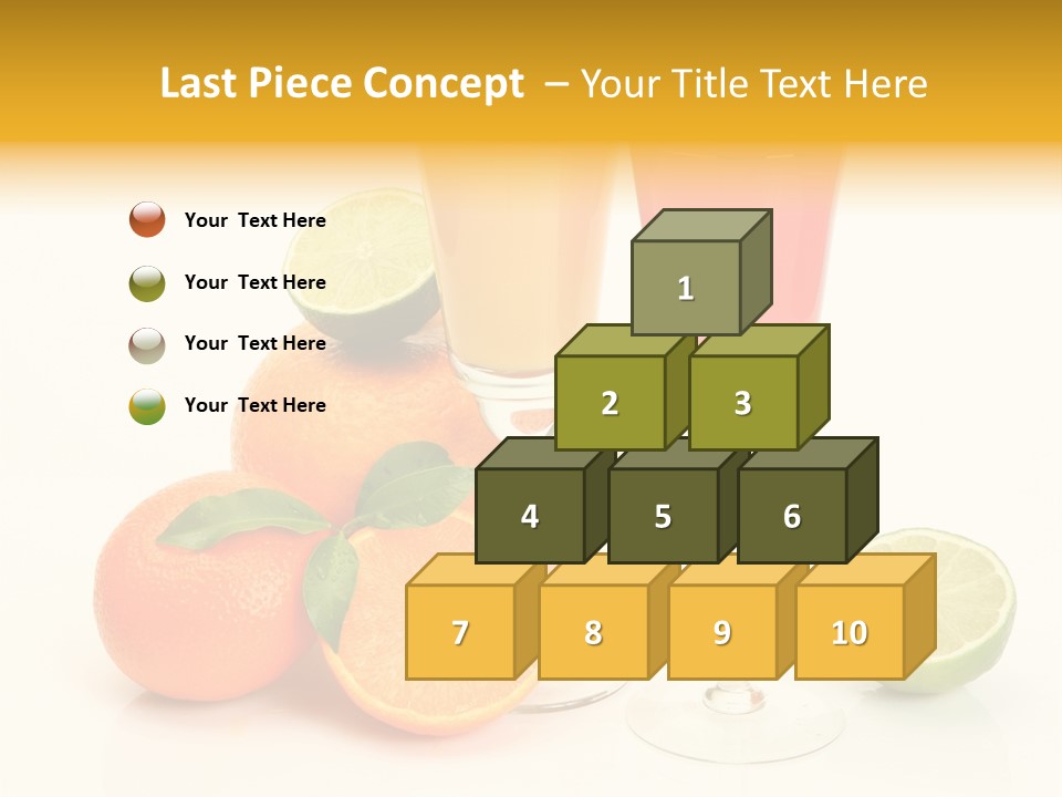 Glass White Liquid PowerPoint Template