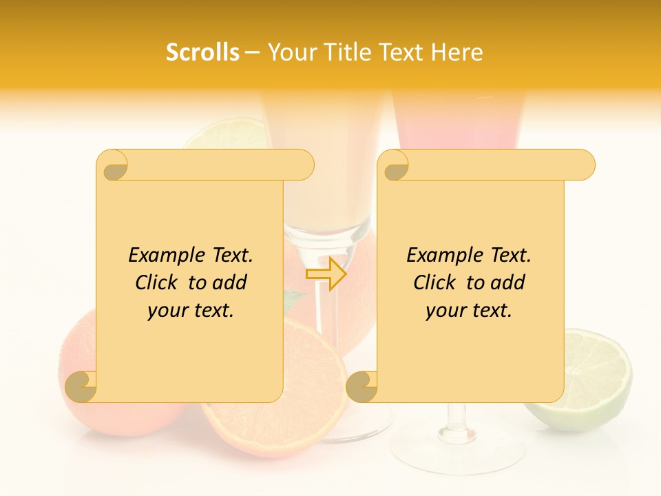 Glass White Liquid PowerPoint Template