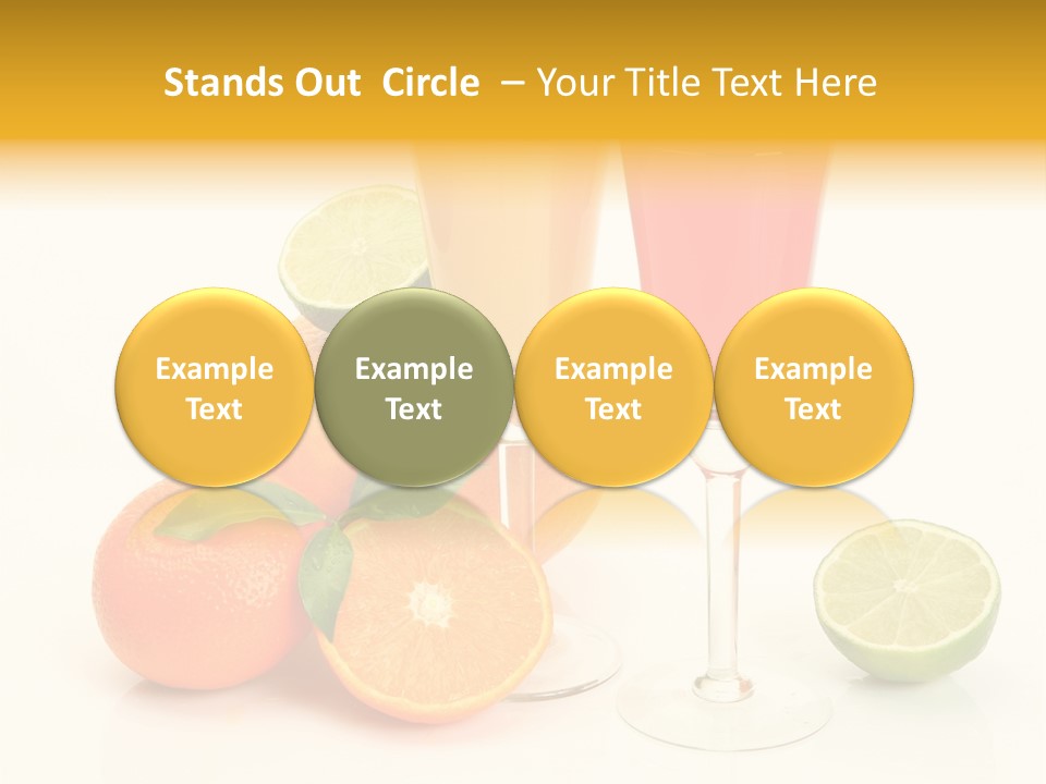 Glass White Liquid PowerPoint Template