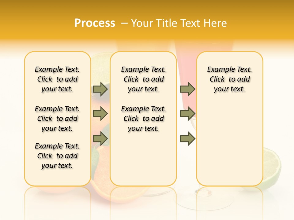 Glass White Liquid PowerPoint Template