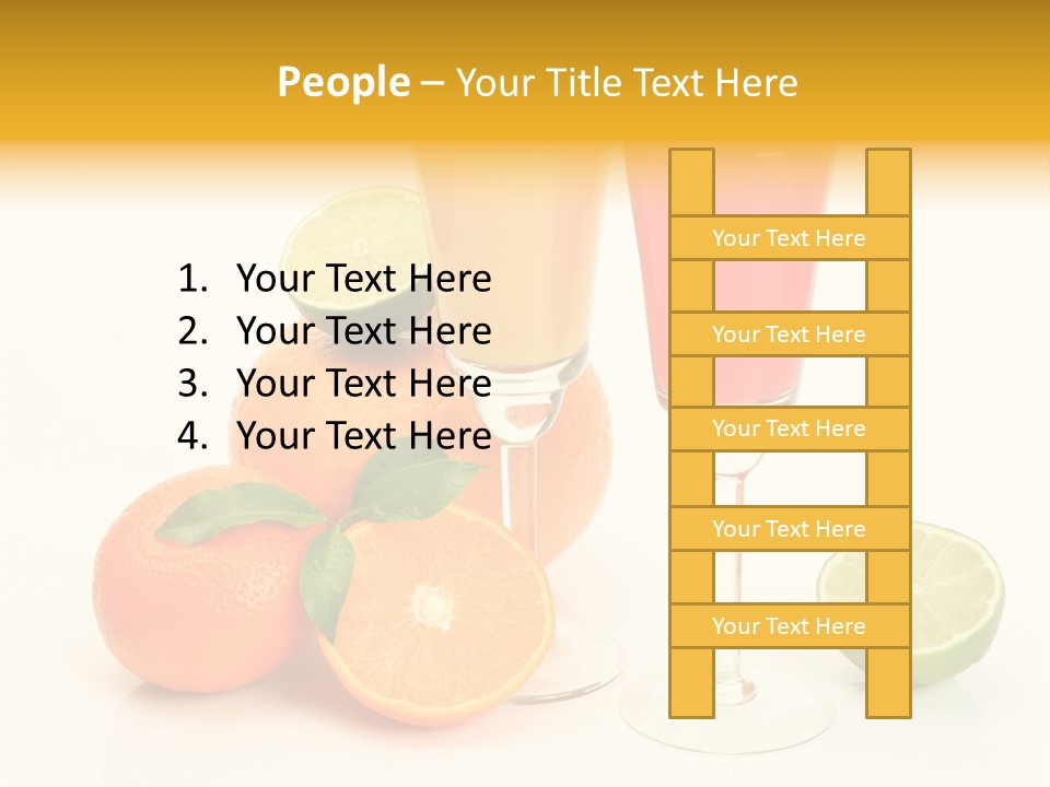Glass White Liquid PowerPoint Template