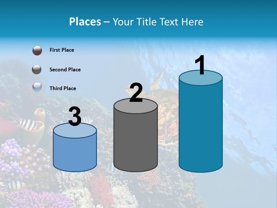 Coral Tropical Holiday PowerPoint Template