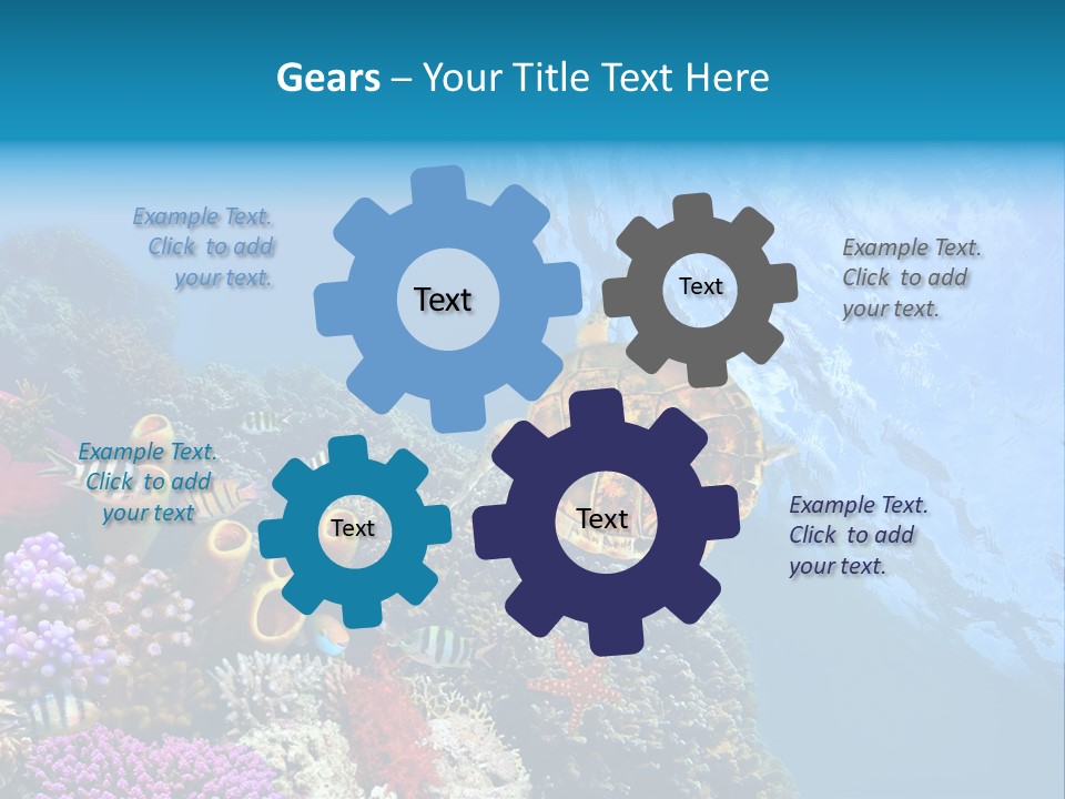 Coral Tropical Holiday PowerPoint Template