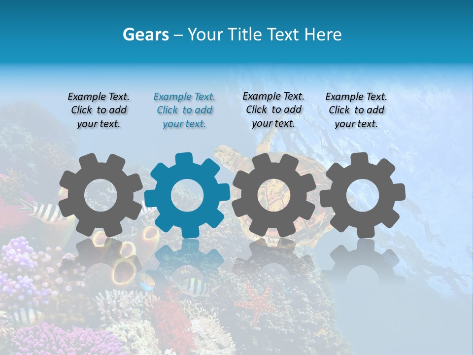 Coral Tropical Holiday PowerPoint Template