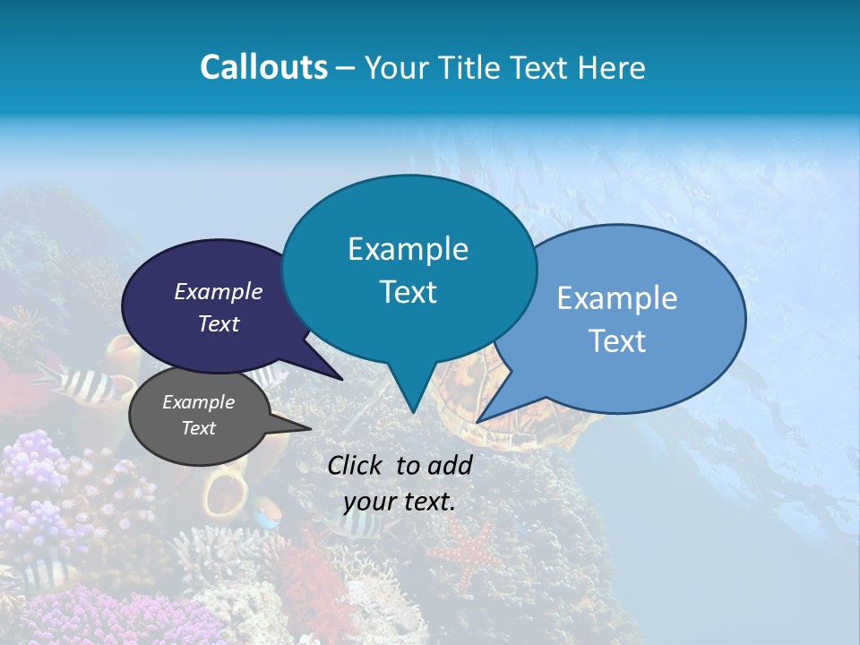 Coral Tropical Holiday PowerPoint Template