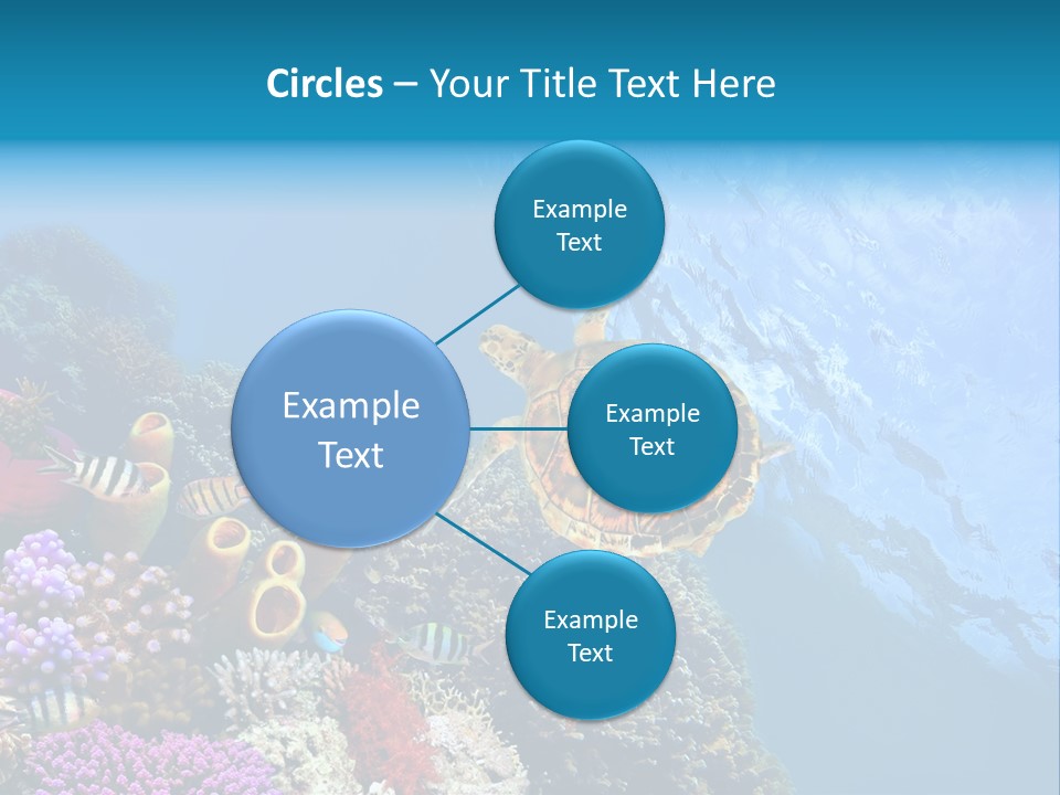 Coral Tropical Holiday PowerPoint Template