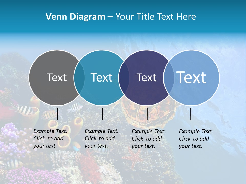 Coral Tropical Holiday PowerPoint Template