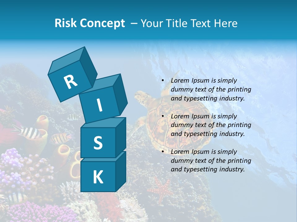 Coral Tropical Holiday PowerPoint Template