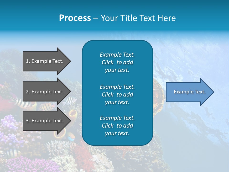 Coral Tropical Holiday PowerPoint Template