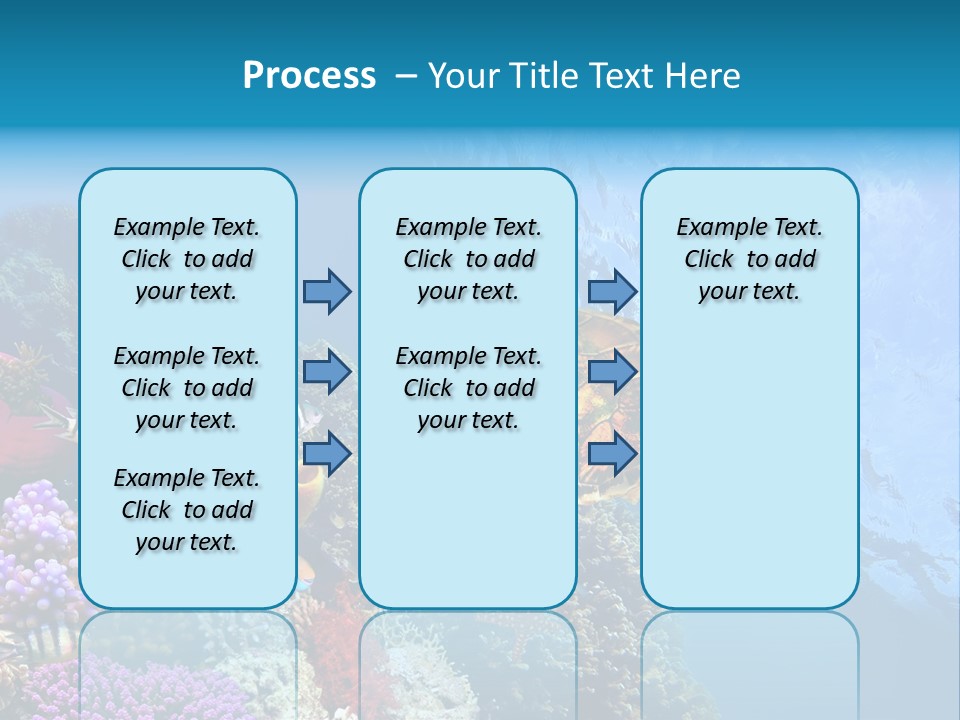 Coral Tropical Holiday PowerPoint Template