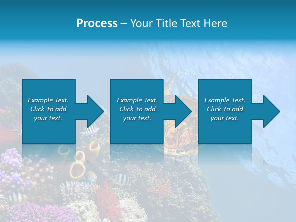 Coral Tropical Holiday PowerPoint Template