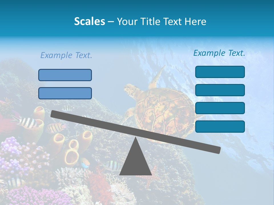 Coral Tropical Holiday PowerPoint Template