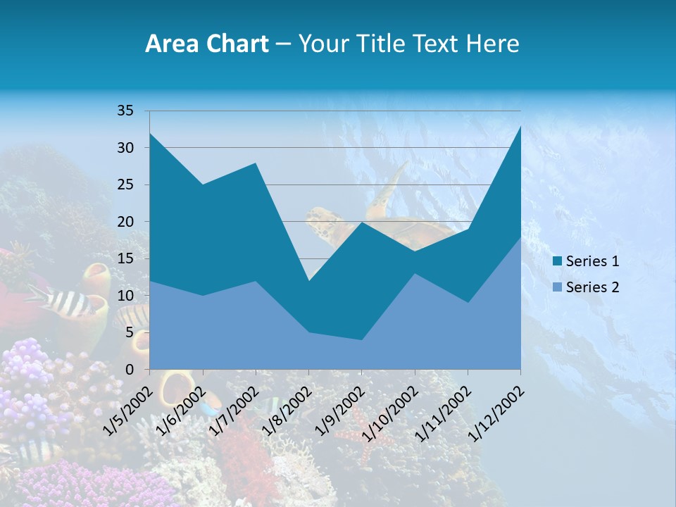 Coral Tropical Holiday PowerPoint Template
