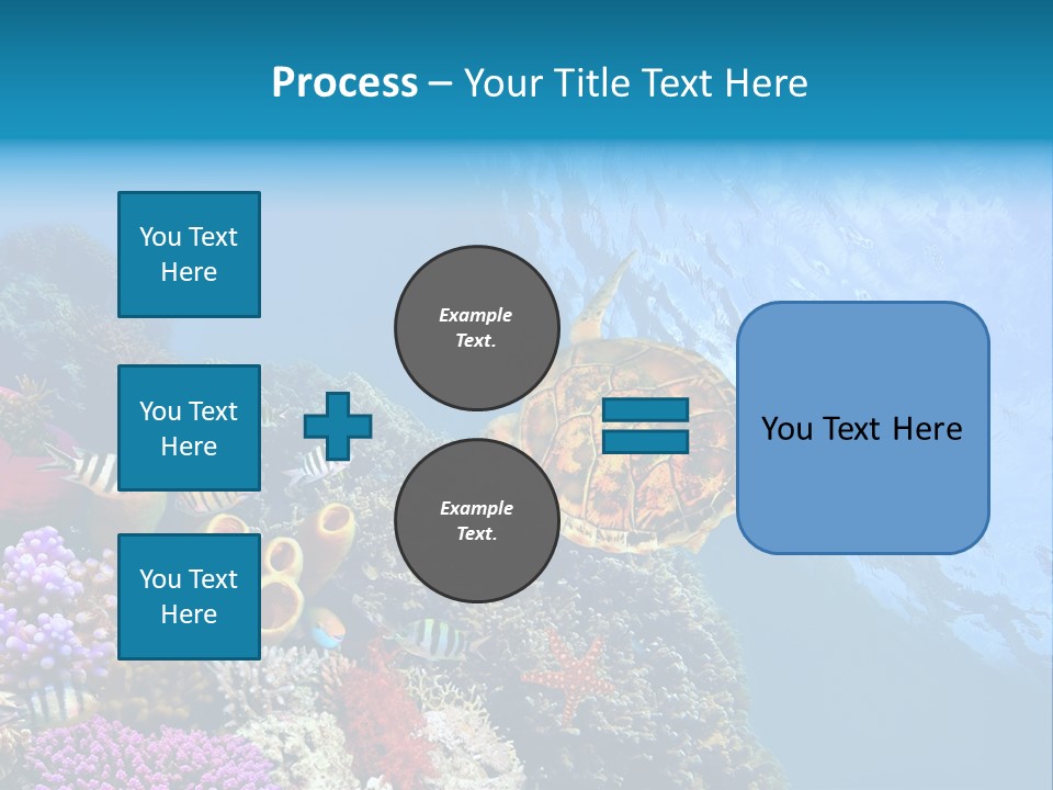 Coral Tropical Holiday PowerPoint Template