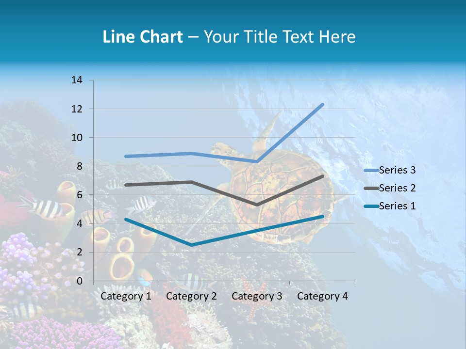 Coral Tropical Holiday PowerPoint Template