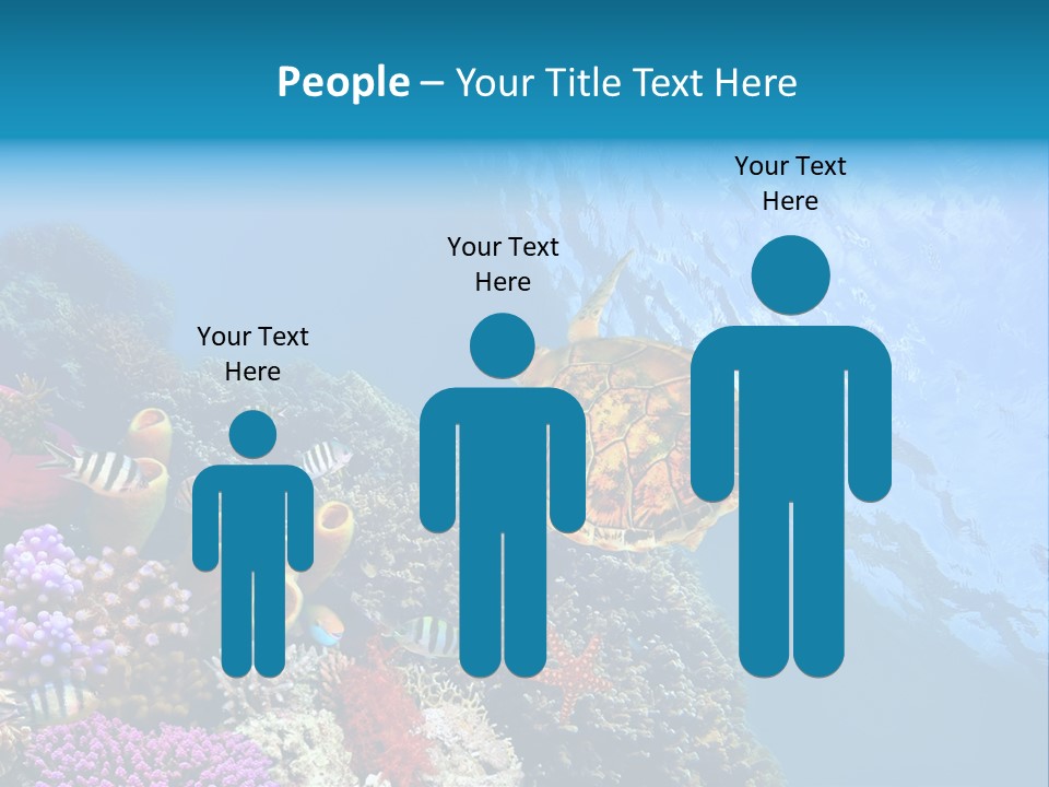 Coral Tropical Holiday PowerPoint Template