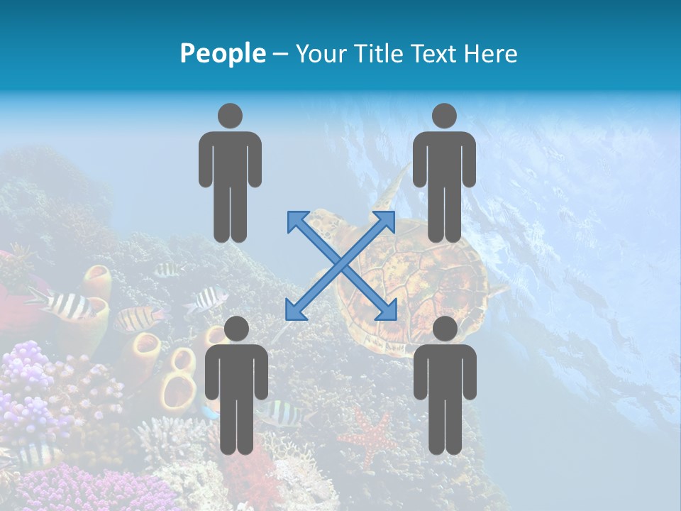 Coral Tropical Holiday PowerPoint Template