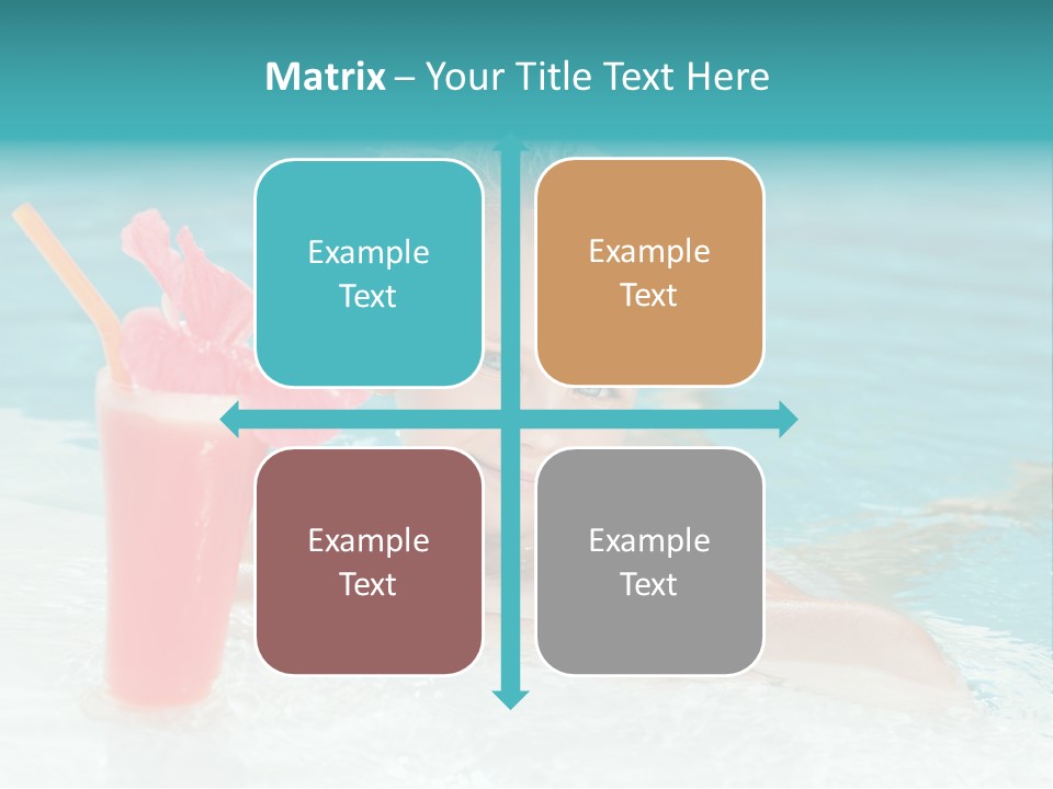 Water Happy Outdoors PowerPoint Template