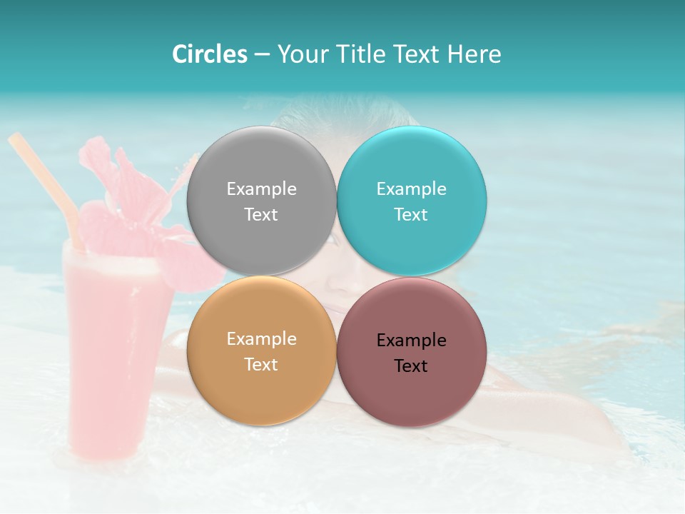 Water Happy Outdoors PowerPoint Template