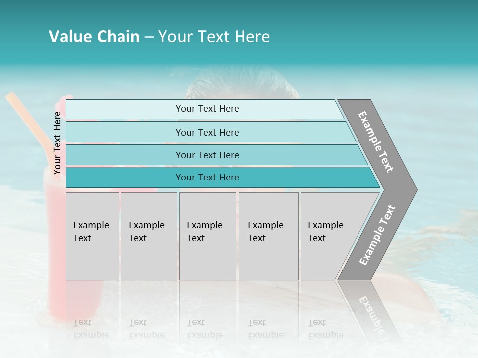 Water Happy Outdoors PowerPoint Template
