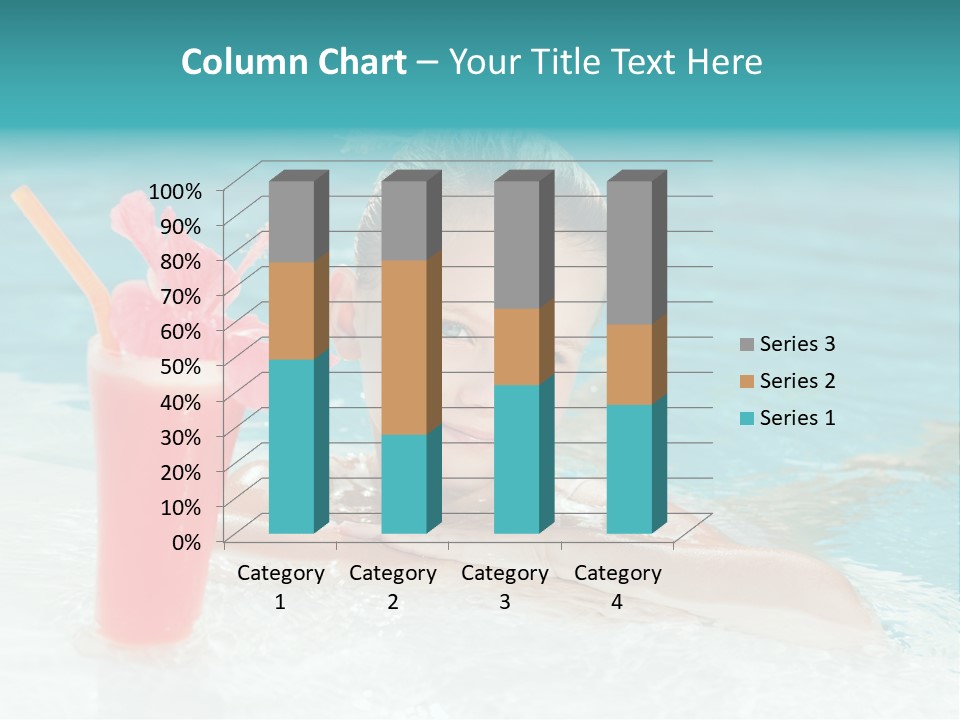 Water Happy Outdoors PowerPoint Template