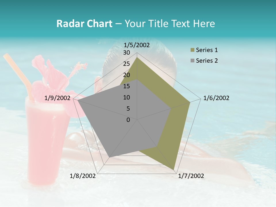 Water Happy Outdoors PowerPoint Template