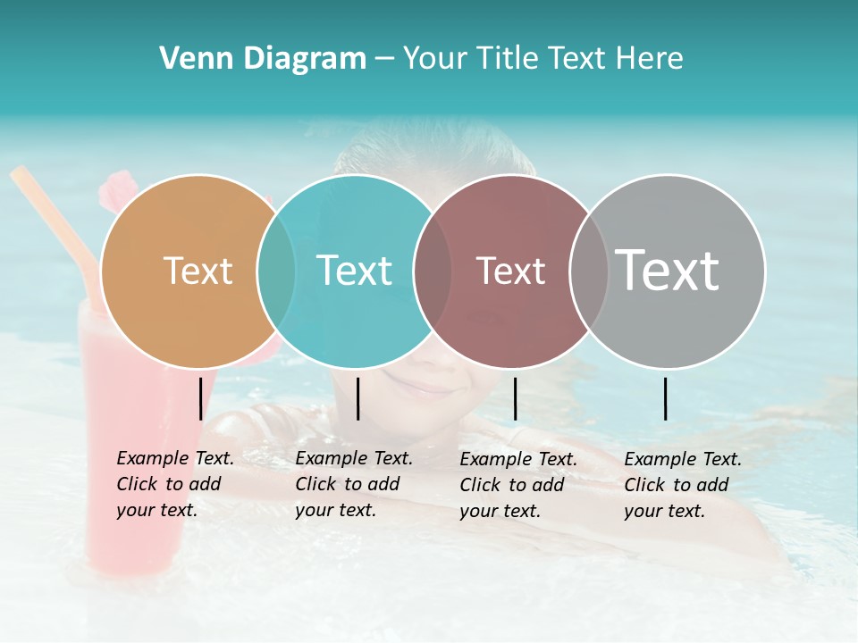 Water Happy Outdoors PowerPoint Template