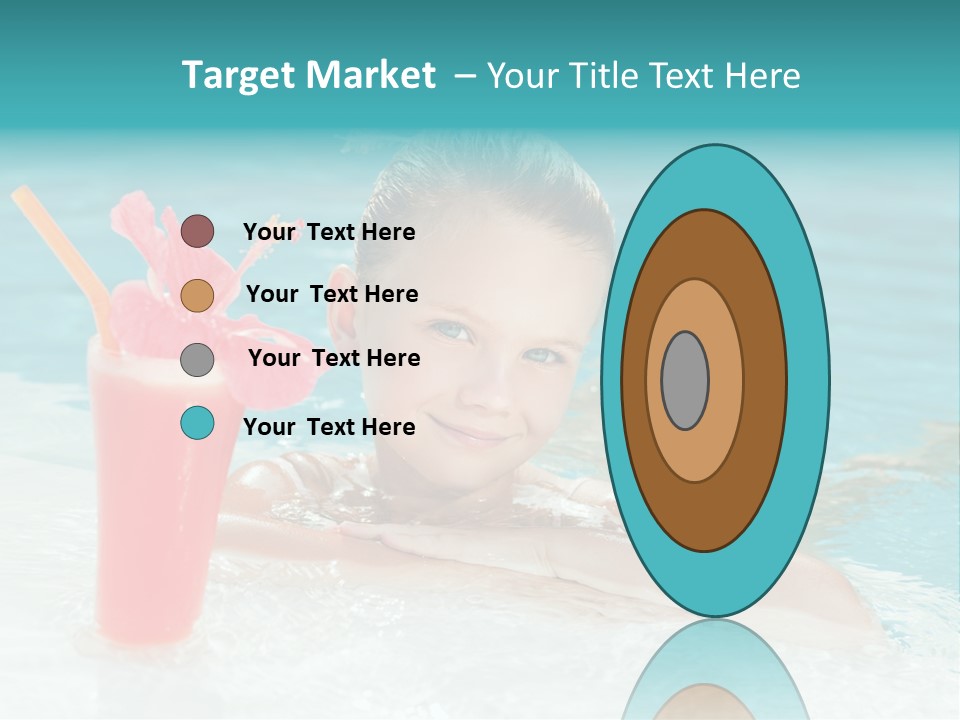 Water Happy Outdoors PowerPoint Template